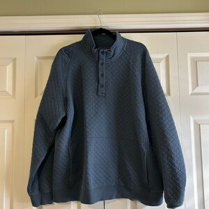 L.L. Bean Men's Turtleneck Sweater - Dark Blue